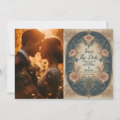 Foto Elegante Kunst, Dichtung und Musik Save The Date (Vorderseite)