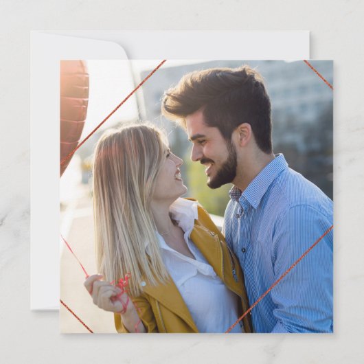 Foto Elegante Kupfermarble Geometrische Hochzeit Einladung (Rückseite)