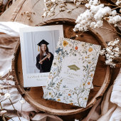 Foto Eleganter Vintager Abschluss Einladung