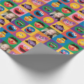 Foto Elmo und Friends Wrapping Paper Geschenkpapier (Ecke)