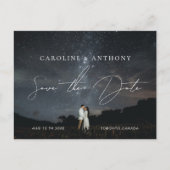 Foto Emerald Green Black Magic Postkarte (Vorderseite)