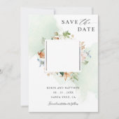 Foto Erdblüten und Grünblütenhochzeit Save The Date (Vorderseite)