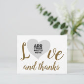 Foto+Erinnerungen Postkarte (Stehend Vorderseite)