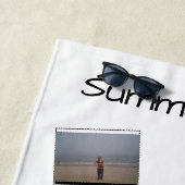 Foto-Erinnerungens-Badetuch Strandtuch (Beispiel)