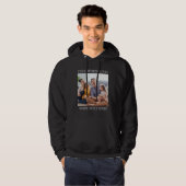Foto-Erinnerungs-Pullover mit Ihrem Text Hoodie (Vorne ganz)