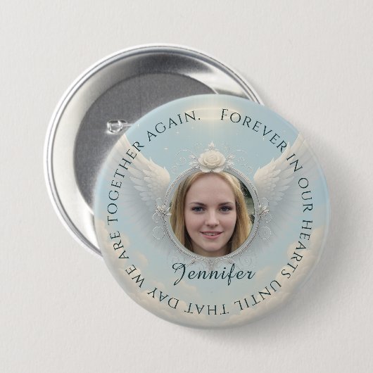 Foto-Erinnerungsbutton Button (Vorne & Hinten)
