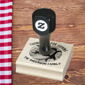 Foto Erntedank Gastgeschenk Gummistempel