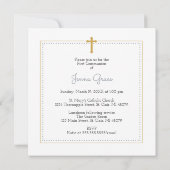 Foto Erste Kommune Einladung (Rückseite)