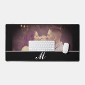 Foto Erstellen Sie Ihre eigene Monogramm-Eigenwerb Schreibtischunterlage (Tastatur & Maus)