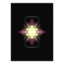 Foto Erweiterung eines farbenfrohen abstrakten Des