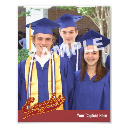 Foto-Erweiterung für benutzerdefinierte 8" x 10" Fotodruck (Vorne)