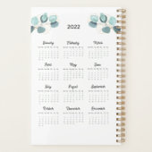 Foto Eucalyptus 2022 Kalender Personalisierter Pla Planer (Rückseite)