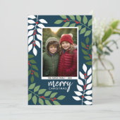 Foto-Eukalyptus-Äste Weihnachten (Stehend Vorderseite)