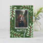 Foto-Eukalyptus-Äste Weihnachten (Stehend Vorderseite)