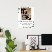 Foto Eukalyptus Begräbniszeichen Poster (Heimbüro)