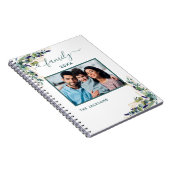 Foto Eukalyptus-Grüne Notizblock (Rechte Seite)