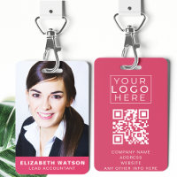 Foto Event-ID Benutzerdefinierter Lanyard Name QR-