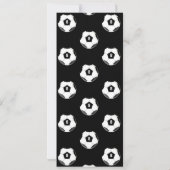 Foto-Event-Ticket für Fußball Geburtstag Einladung (Rückseite)