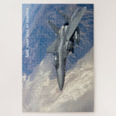 Foto F-15 Strike Eagle Kampfflugzeug, Puzzle (Vertikal)