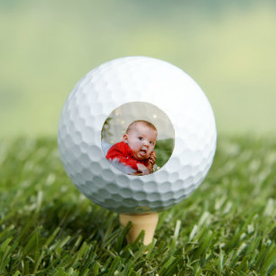 Foto Face Golf Liebhaber Geschenk   Personalisiert Golfball