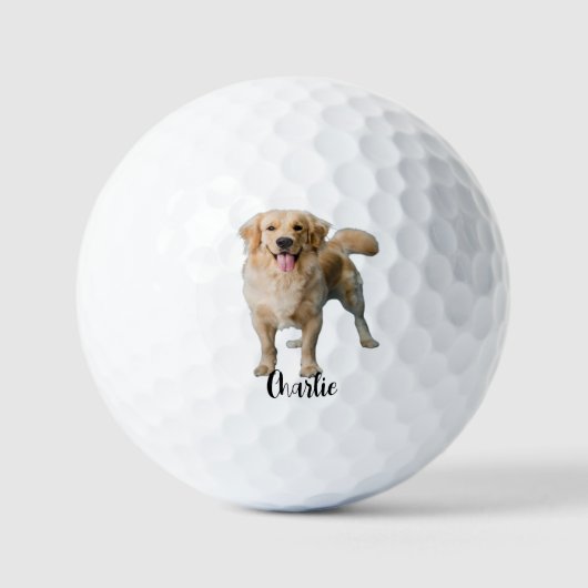 Foto Face Golf Lover Ball Geschenk - Custom Golf B (Vorderseite)