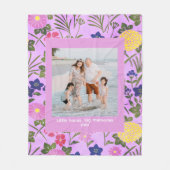 Foto Familien-Fleece-Decke Fleecedecke (Vorderseite)