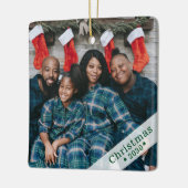 Foto Familienferien Keramik Ornament (Links)