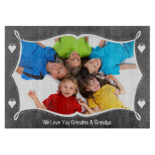 Foto Familienpension Wir Liebe SIE Schneidebrett