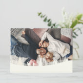 Foto Familienurlaub Weihnachten Winterlandschaft (Stehend Vorderseite)