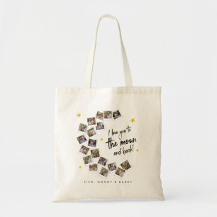 Foto Family Collage Tote Bag Tragetasche