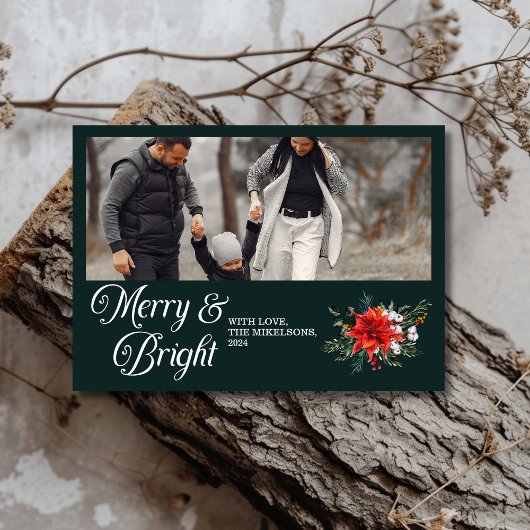 Foto Family Merry & Bright Weihnachten