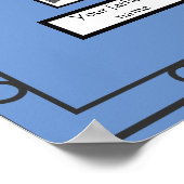 Foto Family Tree Schmiedeeisen schaut Grenzen auf  Poster (Ecke)