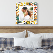 Foto Farbiges Tiermuster Leinwanddruck (Insitu (Schlafzimmer))