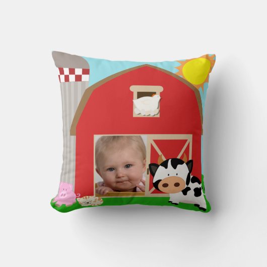 Foto Farm Pillow Kissen (Vorderseite)