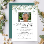 Foto Feier des Lebens, Beerdigung von Grünpflanzen Einladung