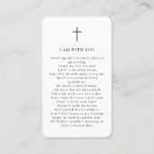 Foto Feier des Lebens Gedenkkarte Visitenkarte (Rückseite)