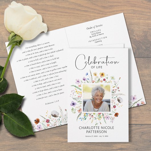 Foto-Feier zum Lebensbeerungsprogramm Flyer