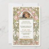 Foto Feiern von Mucha Einladung (Vorderseite)