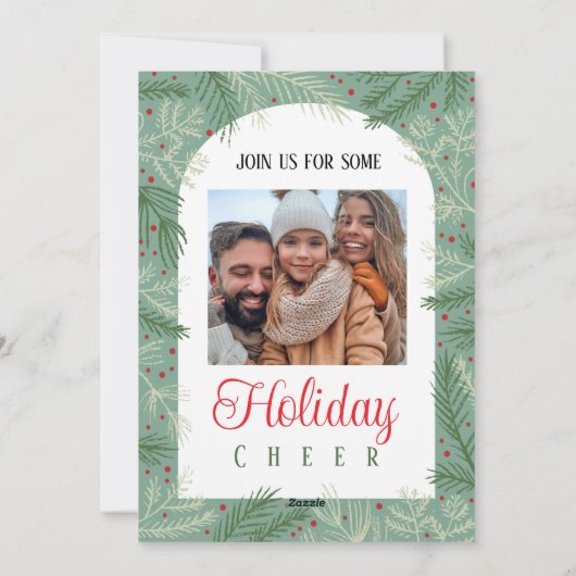 Foto-Feiertag Einladung (Rückseite)