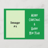 Foto Feiertag Weihnachten Gruß Postkarte (Vorderseite)