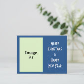 Foto Feiertag Weihnachten Gruß Postkarte (Stehend Vorderseite)