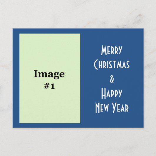 Foto Feiertag Weihnachten Gruß Postkarte (Vorderseite)