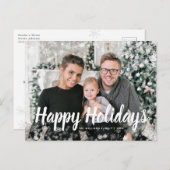 Foto Feiertage Postkarte (Vorne/Hinten)