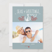 Foto-Feiertagsgrußkarte Feiertagskarte (Vorderseite)