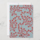 Foto-Feiertagsgrußkarte Feiertagskarte (Rückseite)