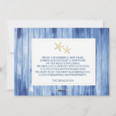 Foto-Feiertagskarte Feiertagskarte (Rückseite)