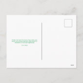 Foto Feiertagspostkarte (Rückseite)