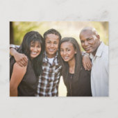 Foto Feiertagspostkarte (Vorderseite)