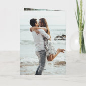 Foto Feliz Cumpleanos Geburtstagskarte Karte (Rückseite)