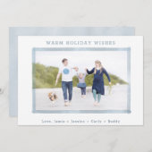 FOTO-FERIENKARTE| Weihnachten an der Küste (Vorne/Hinten)